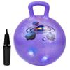 Flybar Hopper Ball for Kids, Inflatable Bouncy Ride-On Ball w/Handle for Indoor & Outdoor Active Play, Includes Pump, Jump Ball Toy for Boys & Girls, Supports Up to 165 lbs, Ages 3+, 18-Inch, Small view 1