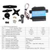 Wishiot DS3225MG 25KG Coreless Digital Servo High Torque 270 Degree Waterproof Full Metal Gear Servo Motor with 25T Servo Arm for Robot Arm DIY Baja Car Crawler Car view 4