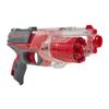 NERF Elite Disrupter Blaster - 6-Dart Rotating Drum, Slam Fire, Translucent Red (Amazon Exclusive) view 1