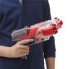 NERF Elite Disrupter Blaster - 6-Dart Rotating Drum, Slam Fire, Translucent Red (Amazon Exclusive) view 2