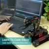 Gewbot DIY Robot Model Kit for Raspberry Pi 4/3 Model B+/B WiFi Wireless Smart Robot Car Kit with 4-DOF Robotic Arm/OpenCV Target Tracking/Video Transmission Rasptank Robotic Kit with PDF view 4