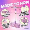 Flybar My First Foam Pogo Jumper for Kids Fun and Safe Pogo Stick for Toddlers, Durable Foam and Bungee Jumper for Ages 3 and up, Supports up to 250lbs (Pink Princess), Large view 2
