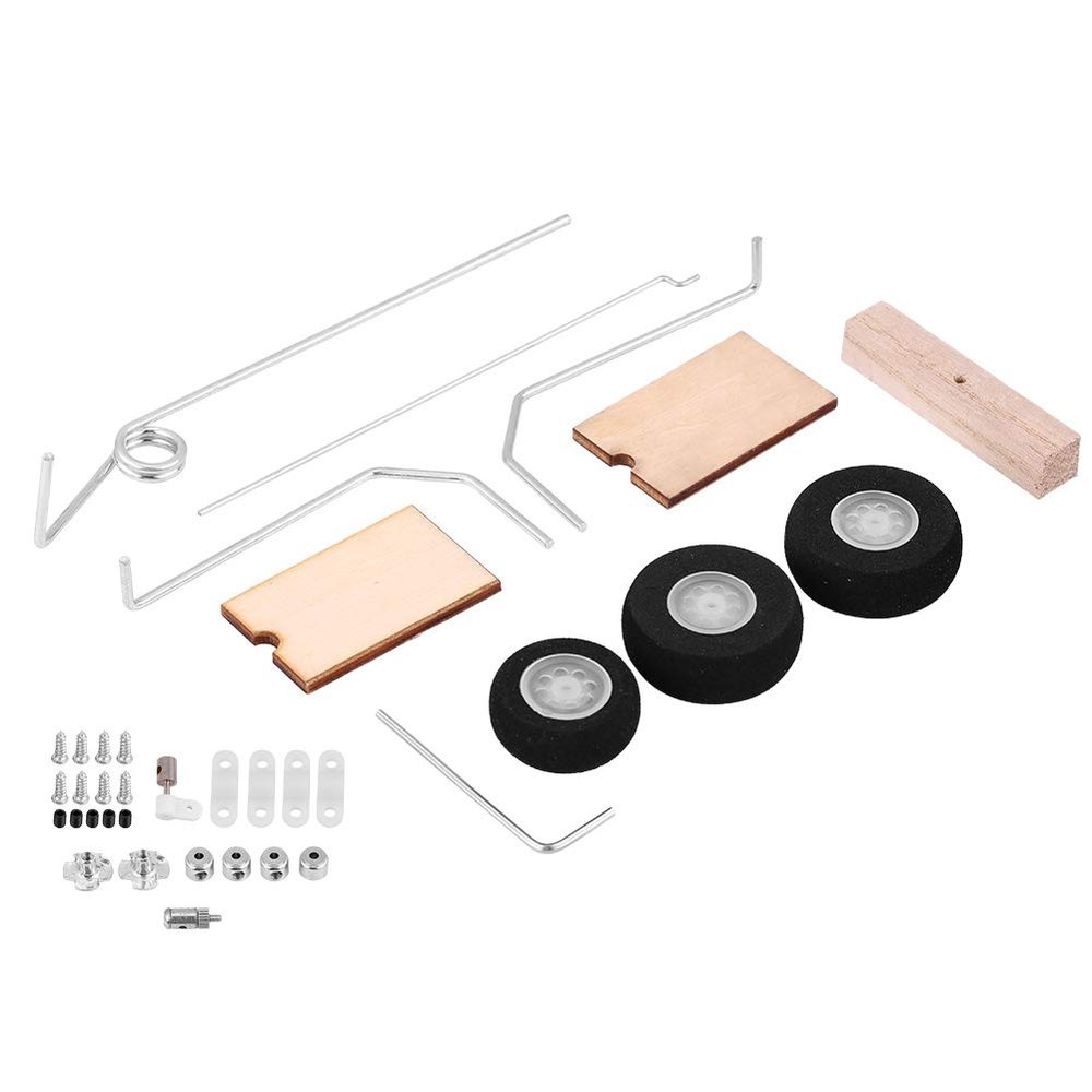 Sugoyi Durable Aircraft Wheels , Kit, with Novel Appearance Lightweight for DIY Fixed Wing Model