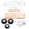 Sugoyi Durable Aircraft Wheels , Kit, with Novel Appearance Lightweight for DIY Fixed Wing Model view 3