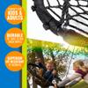 ZUP SwingZUP 40" Large Heavy Duty Circle Tree Swing with Hanging Straps for Kids, Teens & Adults |Mountable Indoor or Outdoor view 2