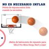 5 Foam Mini Basketball for Pro Mini Basketball Hoop, 2 Pack | Safe & Quiet Small Basketball for Over The Door Mini Hoop Basketball Sets view 3