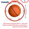 5 Foam Mini Basketball for Pro Mini Basketball Hoop, 2 Pack | Safe & Quiet Small Basketball for Over The Door Mini Hoop Basketball Sets view 4