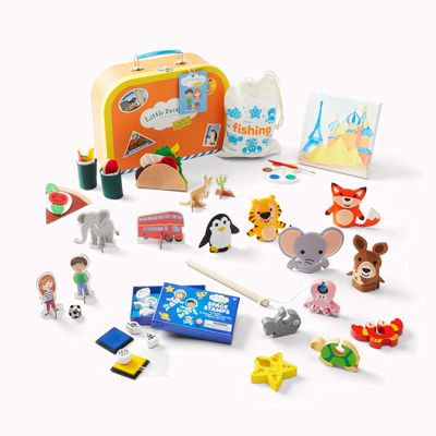 Little Passports: Early Explorers 6-Pack | Ages 35 | Educational Subscription Box for Preschool Kids | Hands-On Learning & Global Adventures