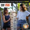 Jenga Giant - Hardwood Blocks - Stacks to Over 4 Feet - Officially Licensed - JS6 view 2