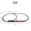 BPC Classic Holiday Christmas Train Set with Locomotive Engine Cargo Cars Tracks view 2