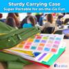Easy-Clean NonToxic 28 Shiny Colors Watercolor Set With Brush. Bright Washable Paint Is Fun Shiny And Quick Dry. Great Gifts For Kids And Beginners. Sturdy Case + Best Gifts for Children Activities. view 4