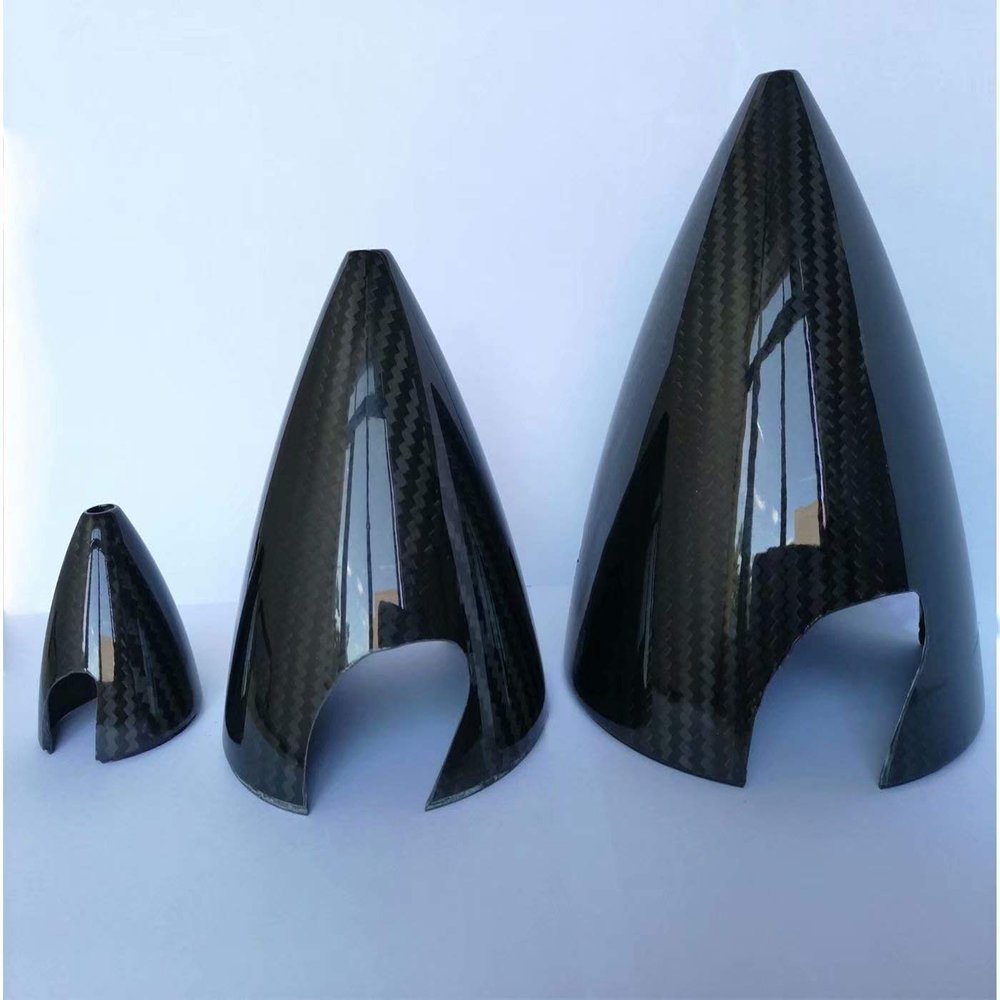 Flight Modal RC Plane Spinner 1PC 2 Blade Prop 3.25inch 82.5mm Carbon Fiber Spinner W/Carbon Fiber Backplate FM