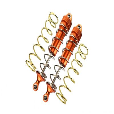 Aluminum Front Thickened Spring Dampers 177mm for Arrma 1:5 KRATON 8S BLX-ARA110002 / KRATON EXB Roller-ARA5208-2Pc Set Orange