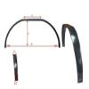 RC Plane Landing Gear 1pcs Extra 300 110CC Carbon Fiber Landing Gear for RC Airplane 23522545040mm view 3