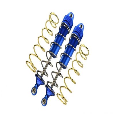 Aluminum Rear Thickened Spring Dampers 187mm For Arrma 1:5 KRATON 8S BLX/OUTCAST 8S BLX/KRATON EXB Roller - 2Pc Set Blue
