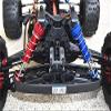 Aluminum Rear Thickened Spring Dampers 187mm For Arrma 1:5 KRATON 8S BLX/OUTCAST 8S BLX/KRATON EXB Roller - 2Pc Set Blue view 4