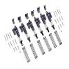GPM For Traxxas TRX-6 MERC-Benz G63 (88096-4) Upgrade Parts Aluminum L-Shape Piggy Back Spring Dampers 90mm + Adjustable Damper Mount (Multiple Positioning Holes) - 42Pc Set Black view 1