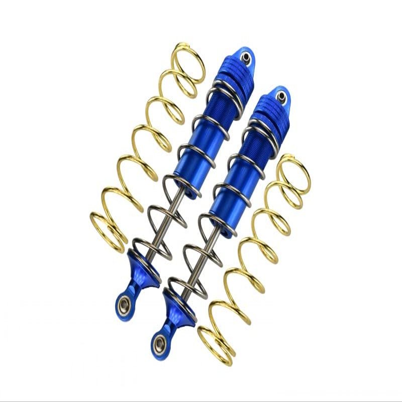 Aluminum Front Thickened Spring Dampers 177mm For Arrma 1:5 KRATON 8S BLX-ARA110002 / KRATON EXB Roller-ARA5208-2Pc Set Blue