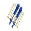 Aluminum Front Thickened Spring Dampers 177mm For Arrma 1:5 KRATON 8S BLX-ARA110002 / KRATON EXB Roller-ARA5208-2Pc Set Blue view 1