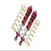 Aluminum Front Thickened Spring Dampers 177mm For Arrma 1:5 KRATON 8S BLX-ARA110002 / KRATON EXB Roller-ARA5208-2Pc Set Red view 1