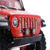 R/C Scale Accessories : RC Car Bumper Spotlight For 1:10 Crawlers - 53Pc Set Red view 3