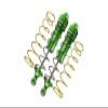 Aluminum Front Thickened Spring Dampers 177mm For Arrma 1:5 KRATON 8S BLX-ARA110002 / KRATON EXB Roller-ARA5208-2Pc Set Green view 1