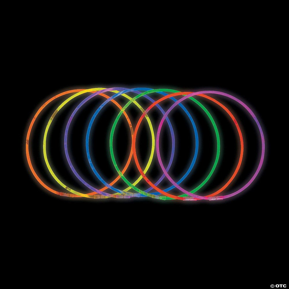 50 Piece(s) Glow Necklace Assortment