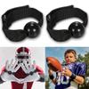 Boaton Football Catching Trainer for Improving Football Skills, Kids' Gift, 2 Pack of 0.66" Black & Brown Balls view 1