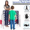 COSTWAY Jumbo 4-to-Score Giant Game Set with Storage Carrying Bag, 4 in A Row for Kids and Adults, Game Set with 42 Jumbo Rings & Quick-Release Slider, Perfect for Family Game view 3
