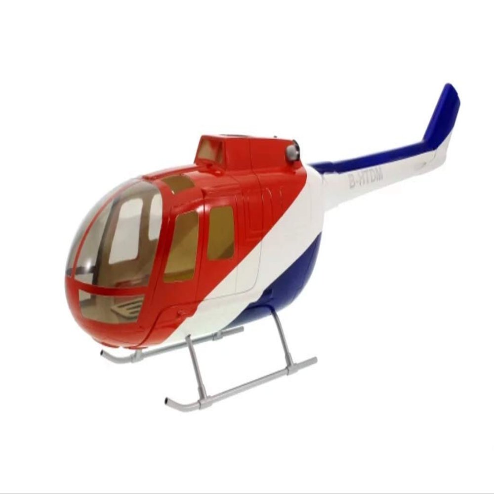 Flight Model RC Helicopter BO-105 450 Pre-Painted fuselage for 450 Size Helicopters.Suitable for Almost All 450 Size(325mm Rotor Blade) Helicopters, Such as: Align T-REX450X/XL/SE/SE V2...