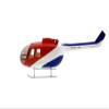 Flight Model RC Helicopter BO-105 450 Pre-Painted fuselage for 450 Size Helicopters.Suitable for Almost All 450 Size(325mm Rotor Blade) Helicopters, Such as: Align T-REX450X/XL/SE/SE V2... view 4