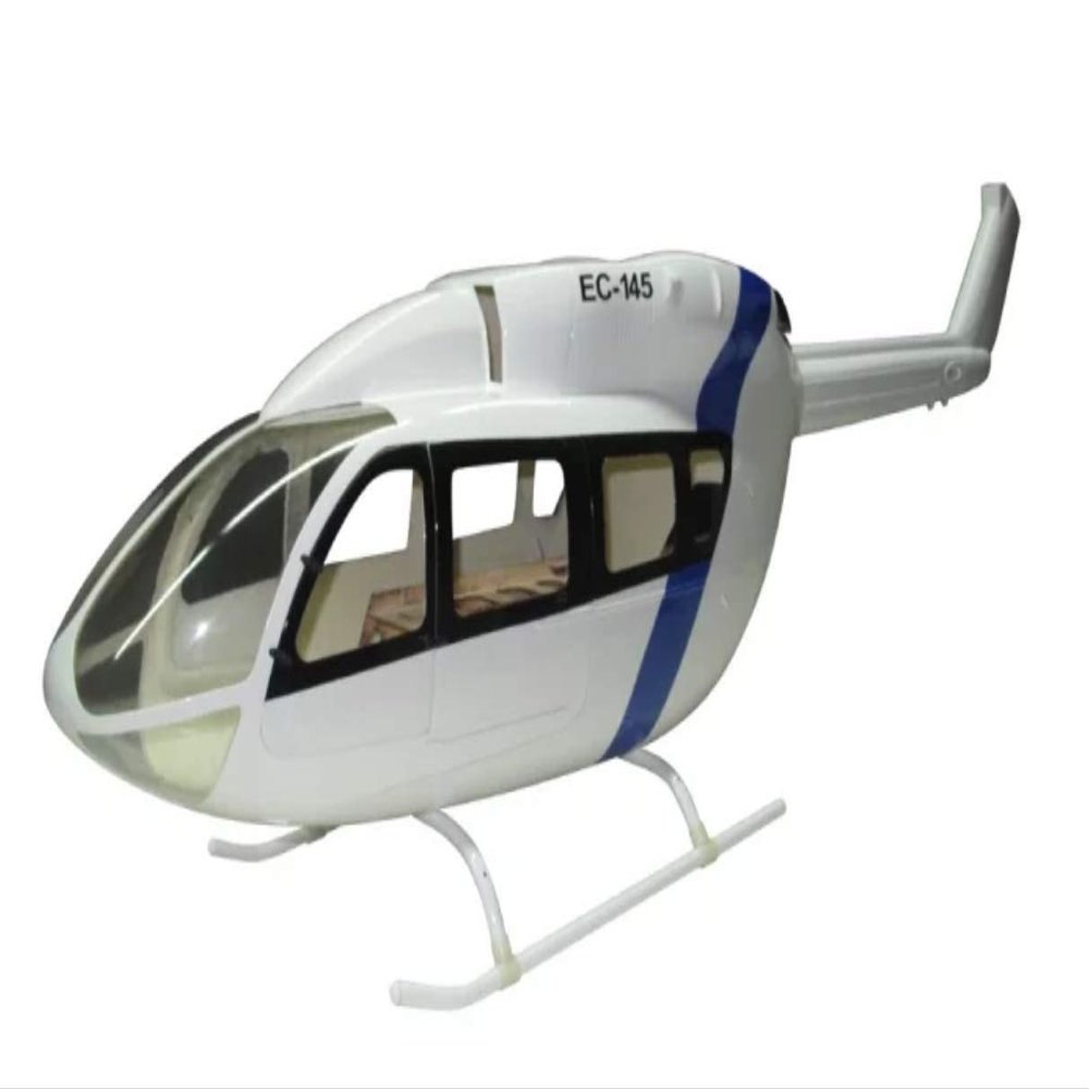 RC Helicopter EC145 450 Pre-Painted fuselage for 450 Size Helicopters.Suitable for Almost All 450 Size(325mm Rotor Blade) Helicopters, Such as: Align T-REX450X/XL/SE/SE V2