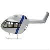 RC Helicopter EC145 450 Pre-Painted fuselage for 450 Size Helicopters.Suitable for Almost All 450 Size(325mm Rotor Blade) Helicopters, Such as: Align T-REX450X/XL/SE/SE V2 view 2