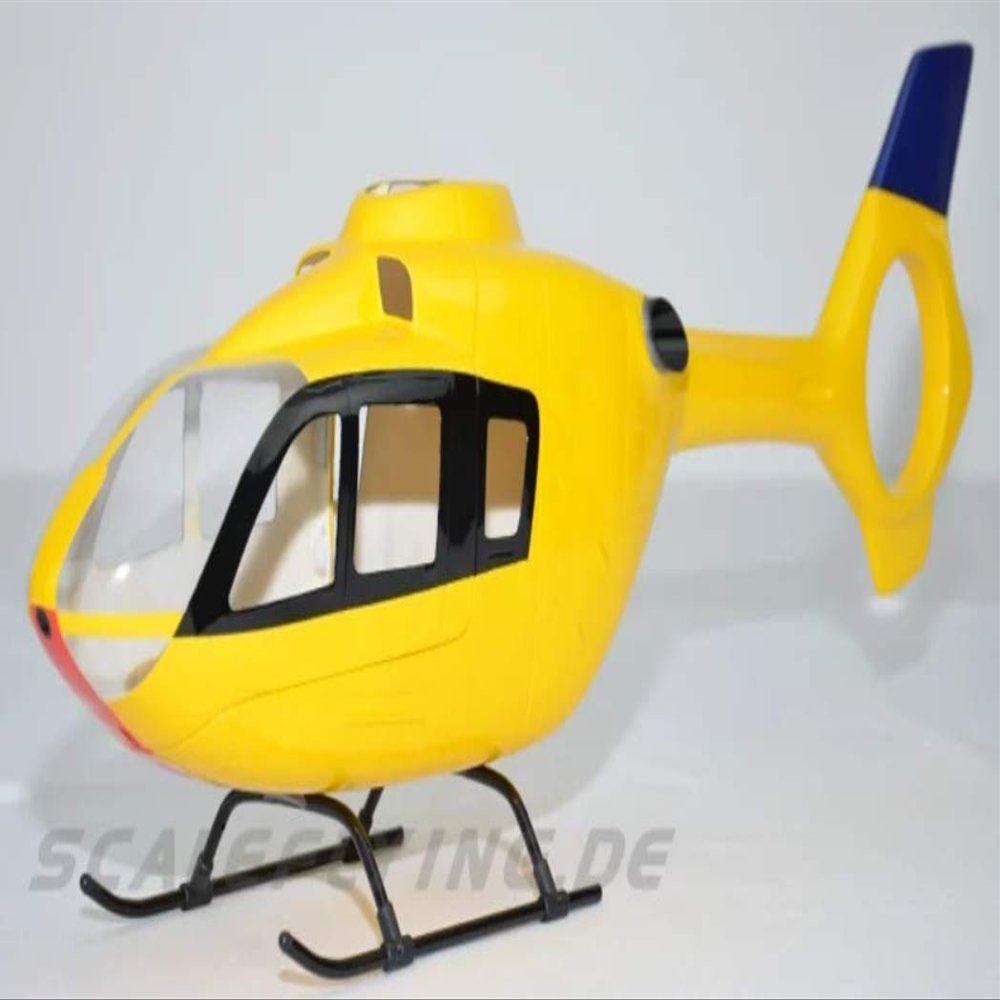 Flight Model RC Helicopter EC135 450 Pre-Painted fuselage for 450 Size Helicopters.Suitable for Almost All 450 Size(325mm Rotor Blade) Helicopters, Such as: Align T-REX450X/XL/SE/SE V2