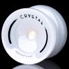 MAGICYOYO K2 Crystal Yoyo for Kids 8-12 & Beginners, Durable Plastic Responsive Yoyo Professional with Finger Spin & DNA Function, Includes 12 Yo-yo Strings, Yo yo Glove & Bag (Pure White view 1