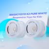 MAGICYOYO K2 Crystal Yoyo for Kids 8-12 & Beginners, Durable Plastic Responsive Yoyo Professional with Finger Spin & DNA Function, Includes 12 Yo-yo Strings, Yo yo Glove & Bag (Pure White view 2