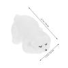 TOYANDONA Polar Bear Christmas Decorations Miniature Figurine 2.20 Inch Adorable Micro Landscape Ornament for Holiday Cake Toppers Home Party Decor view 2