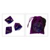 angwang Rune Dice,3 Pcs 8-Sided Rune Dice Resin Assorted Polyhedral Dice Set Divination Table Board Roll Party Cards Playing Game 2# view 2