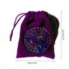 angwang Rune Dice,3 Pcs 8-Sided Rune Dice Resin Assorted Polyhedral Dice Set Divination Table Board Roll Party Cards Playing Game 1# view 4