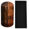 Teak Tuning Prolific Wooden Fingerboard Deck, Two Tone - 34mm x 97mm - Handmade, Pro Shape & Size - Five Plies Wood Veneer - Includes Prolific Foam Tape view 1