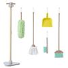 Teamson Kids Little Helper 6-pc. Wooden Toy Household Cleaning Supply Set with Organizing Stand view 4
