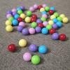 Hotusi 60 Pcs Chinese Checkers Marbles Balls in 6 Colors,14mm Game Replacement Balls for Marble Run, Marbles Game Home Decoration view 4