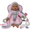 Baby Doll Carrier Car Seat, Baby Doll Accessories Set Includes Doll Bottles, 12 Inch Soft Baby Doll & Toys view 1