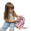 Baby Doll Carrier Car Seat, Baby Doll Accessories Set Includes Doll Bottles, 12 Inch Soft Baby Doll & Toys view 2