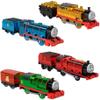 Thomas & Friends Motorized Toy Trains, Set of 4 Metallic-Themed Thomas Percy James & Gordon Engines for Preschool Pretend Play Kids Ages 3+ Years view 1