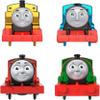Thomas & Friends Motorized Toy Trains, Set of 4 Metallic-Themed Thomas Percy James & Gordon Engines for Preschool Pretend Play Kids Ages 3+ Years view 3
