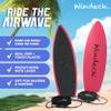Windeck Finger Surfboard  Pink Panther Mini Finger Board Toy for Kids & Skaters | Air Surf Car Window Toy with Grip Tape & Leash | Hand Surfboard Gift for Girls, Surfers & Travel Entertainment view 4