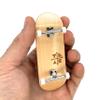 Teak Tuning 34mm Pro Fingerboard Complete - Fully Assembled with Pro Level Components - Pro Shaped Wooden Deck (34x97mm), UltraSpin Bearing Wheels, Prodigy Gen2 Trucks - Silver Heels view 1