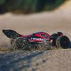 ARRMA RC Car 1/8 Typhon 6S V5 4WD BLX Buggy with Spektrum Firma RTR (Ready-to-Run), Black and Red, ARA8606V5 view 4