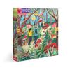 eeBoo 1000 Piece Puzzle - Hike in The Woods Jigsaw Puzzle for Adults, Square 23" x 23" Made with Recycled Board & Vegetable-Based Ink view 1